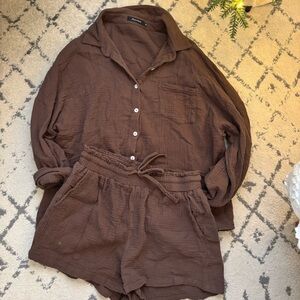 CHOCOLATE BROWN SET FROM AMAZON